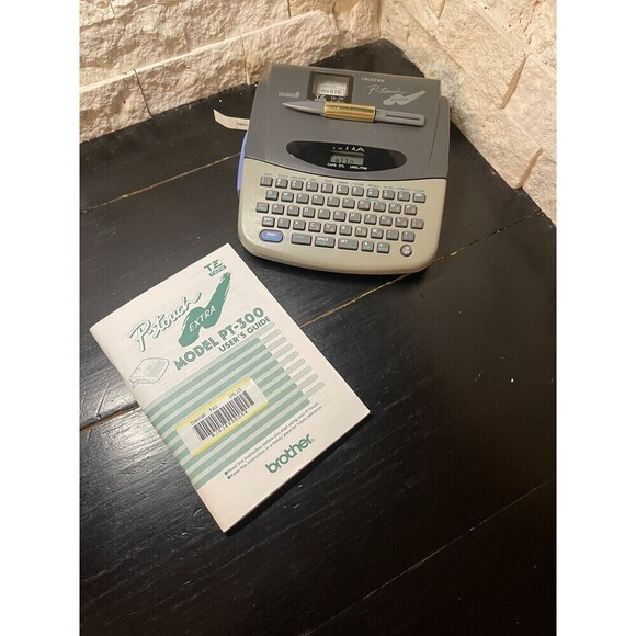 Brother P-Touch Extra PT-300 Electronic Labeling Printer (TESTED)  Extra Tape - Picture 1 of 15